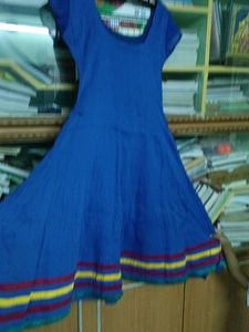 Blue Anarkali Kurta