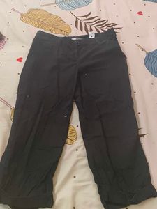 Wide Leg Cropped Pants