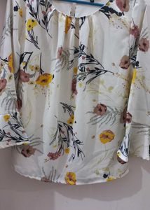 Beautiful Cream Colour Top