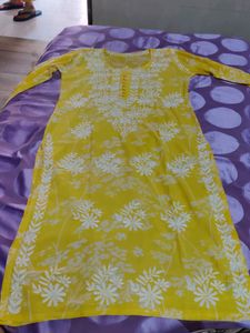 Yellow Kurti