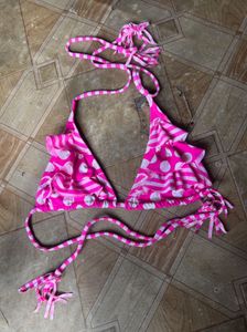Polka Dot Bikini Top
