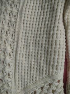 Vintage Cream Knit Cardigan