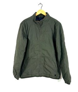 Dark Olive Green Jacket For Men's