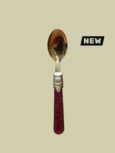 Red Glitter Spoon