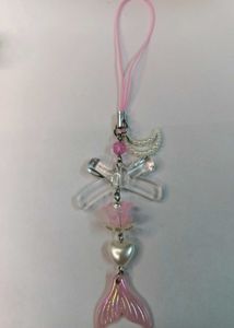 🧜‍♀️✨Handmade Mermaid Tail Aesthetic Phone Charm