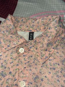 Floral Print Full Designer Sleeve Shirt