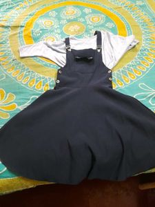 Cute Dark Blue Jumper Dress