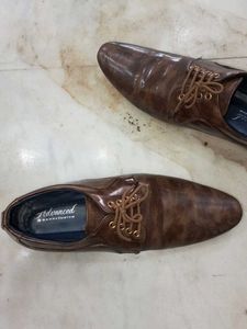 Brown Leather Formal Shoes