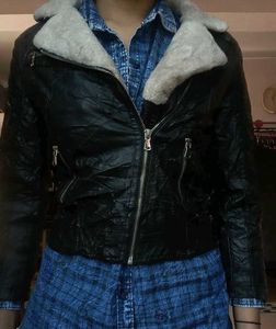 Leather Biker Jacket