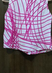 Pink Crop Top