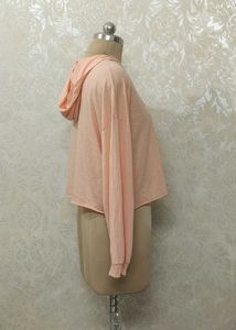 Crayon Tinted Crop Hoodie