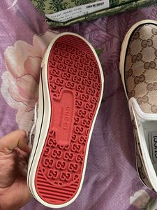 Women’s Gucci Slip-On Tennis Sneakers 38