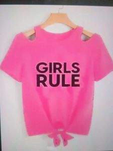 Girls Rule Pink Top