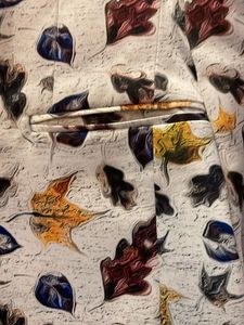 Floral Print Mandarin Collar Jacket