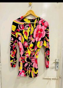 Beautiful Floral Print Top