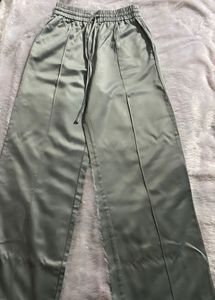 Zara Satin High Rise Trouser