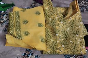 Chikenkari Kurta Set