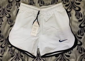 White Nike Hot Shorts