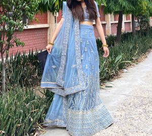 Blue Lehenga Choli