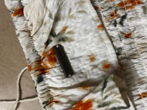 Floral Ruffle Crop Top