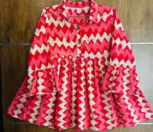Girly Flared Tunic Kurta