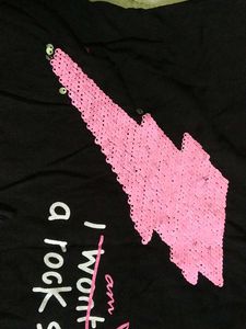 Cute Rockstar Crop Top For Women