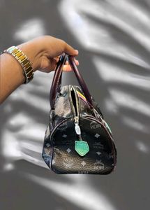 MCM Barrel Bag