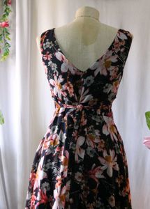 Floral Print Midi Dress