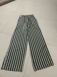 Forever 21 Silk Wide Leg Trouser