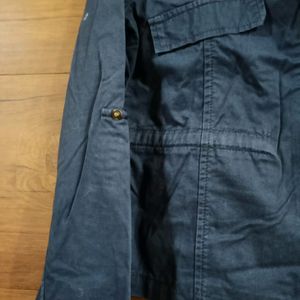 Blue Crop Jacket