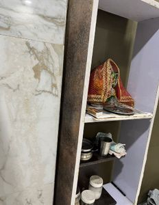 Plywood Board Wardrobe Shelf For Temple Books