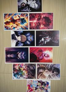 🌟 Brand New! 10 Anime Poster Stickers  - High-Qua