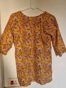 Floral Print Kurta
