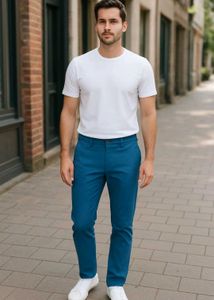 Stylish Blue Men's Pants