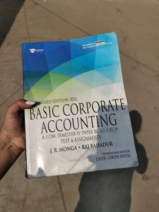 JR monga - Corporate accounting! 2021 Edition