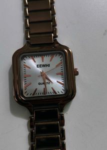 Brown Stainless Steel Watch | Women