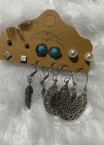 Assorted Statement &amp; Minimalist Earring Collection