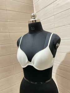 Calvin Klein Stone Comfortable White Bra