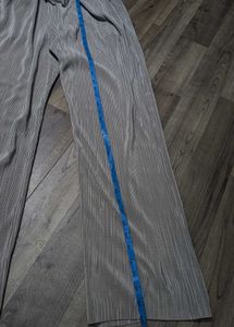 Stylish Grey Wide Leg Pants