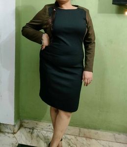 Stylish Black Dress free size