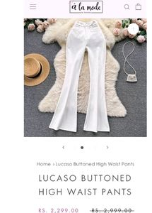 📉Formal Bootcut Trousers