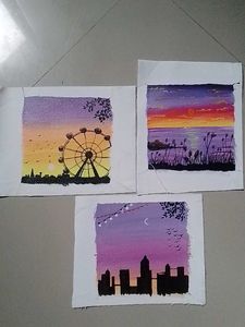 Original Landscape Paintings (Set of 3)