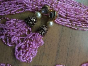 New Heavy Beads Nackless Set