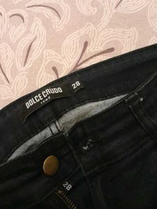 Dolce Crudo Black Women&#39;s Jeans