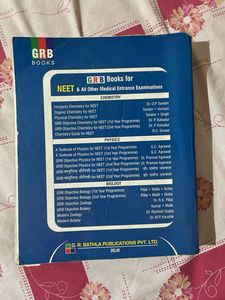 GRB Chemistry NEET