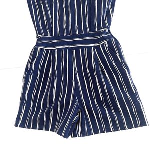 Navy Blue Midi Jumpsuit (Women)