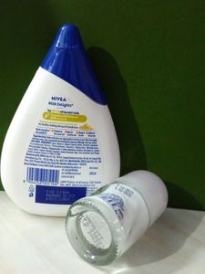 Combo Of Nivea Face Wash&amp; Underarm Roll On