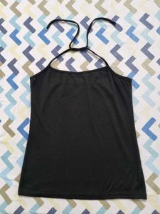 Black Halter Neck Camisole