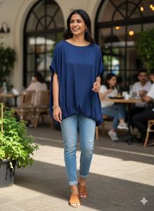 💙 ZARA Cocoon Top: 4 Looks, 1 Must-Have Piece! ✨