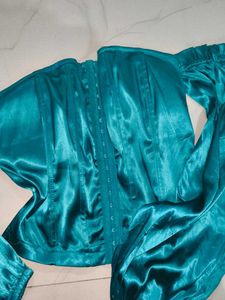 Emerald Green Corset Top